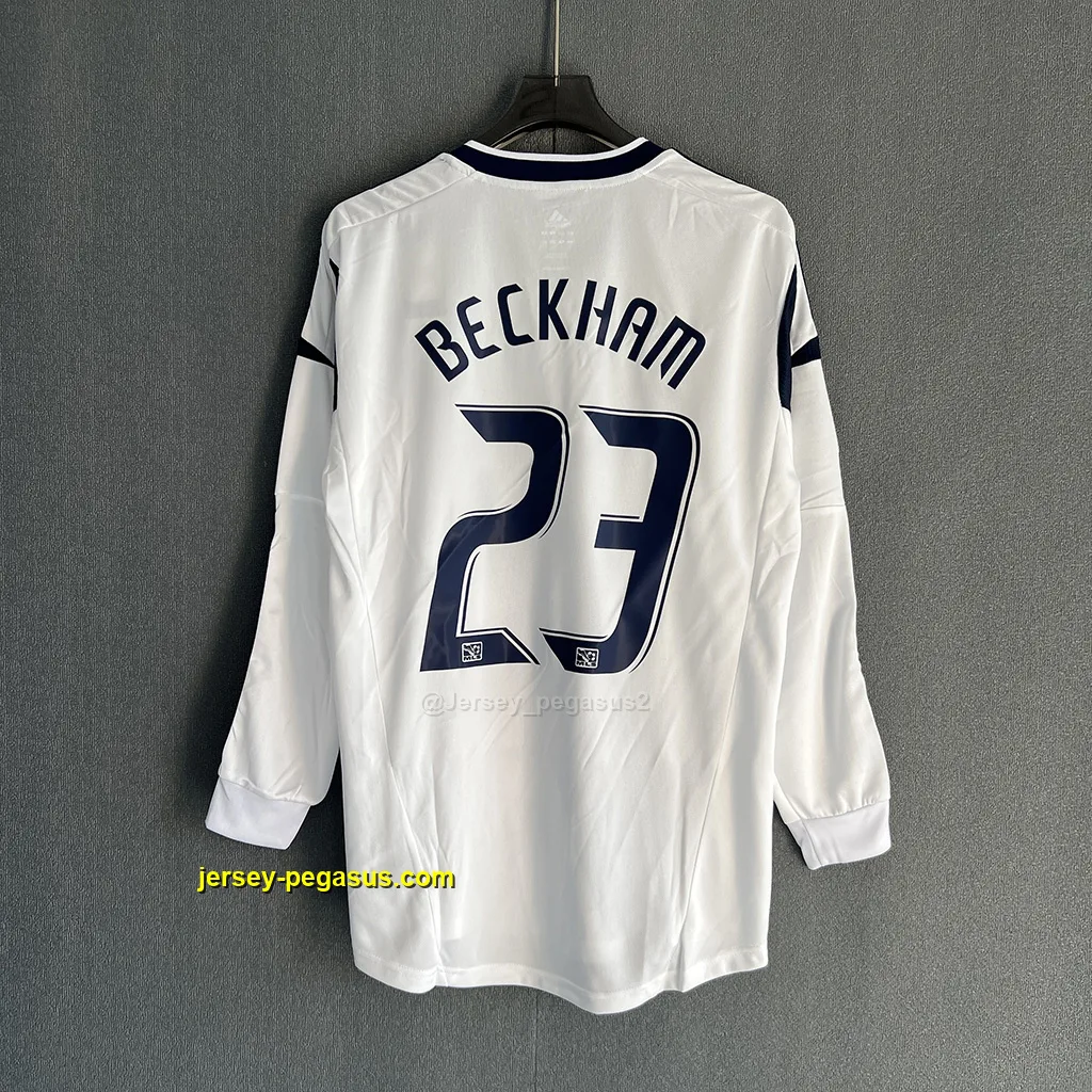 LA Galaxy Retro 2012 Home LONG SLEEVES