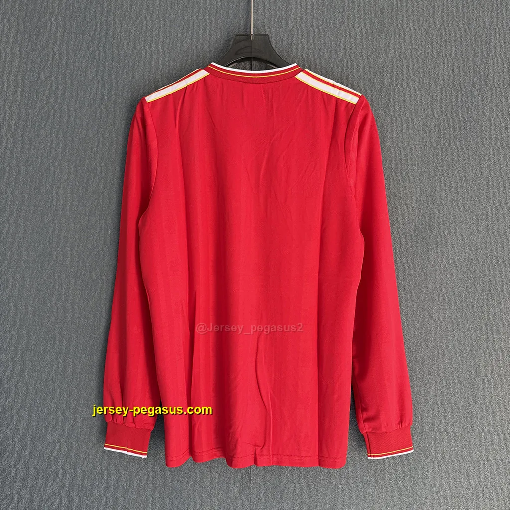 Liverpool Retro 1986 FA Cup Final LONG SLEEVES