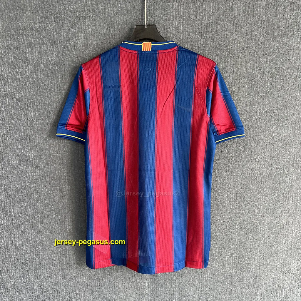 Barcelona Retro 09-10 Home Player Version