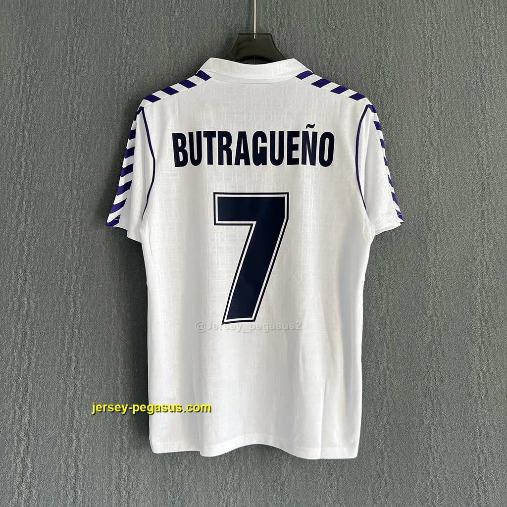 Real Madrid Retro 88-89 Home Real Madrid Retro 88-89 Home