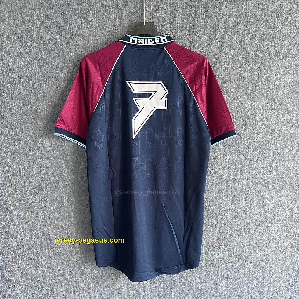 West Ham x Iron Maiden Retro 1999-01 Home West Ham x Iron Maiden Retro 1999-01 Home