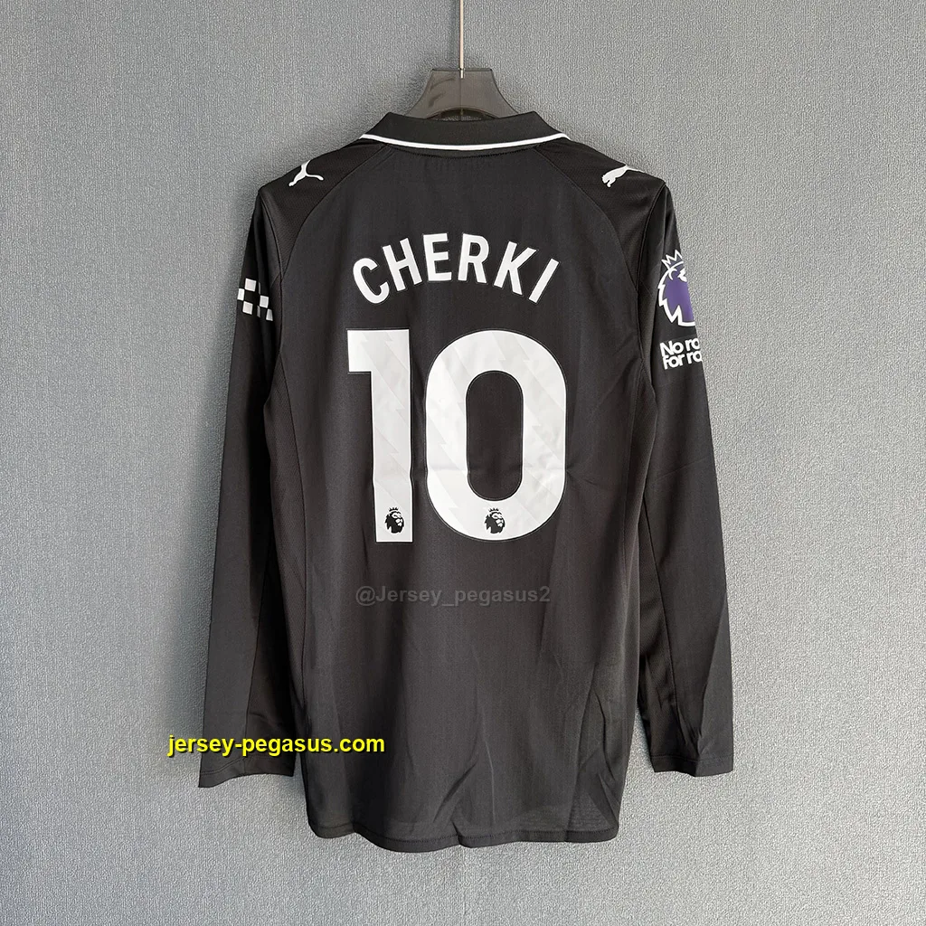 Man City Away LONG SLEEVES Player Version