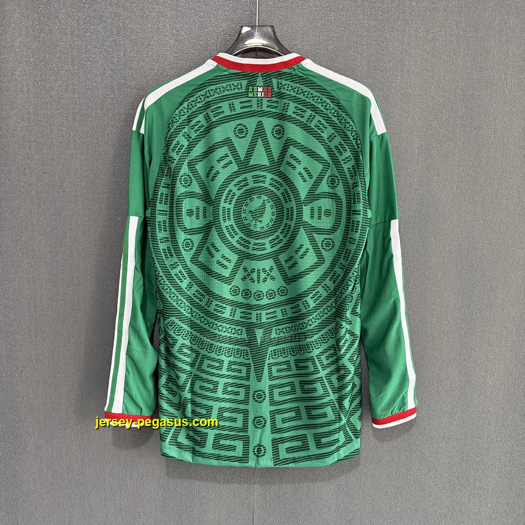 Mexico Home LONG SLEEVES Player Version Mexico Home LONG SLEEVES Player Version