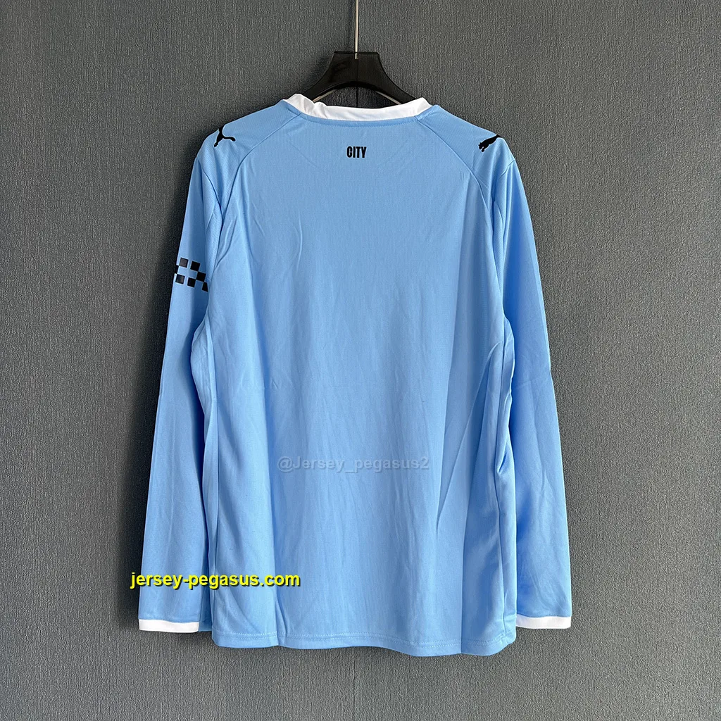 Man City Home LONG SLEEVES