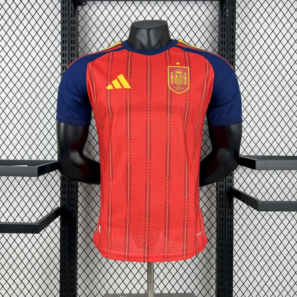 Spain 2026 World Cup Home Jersey Player Version