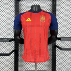 Spain 2026 World Cup Home Jersey Player Version