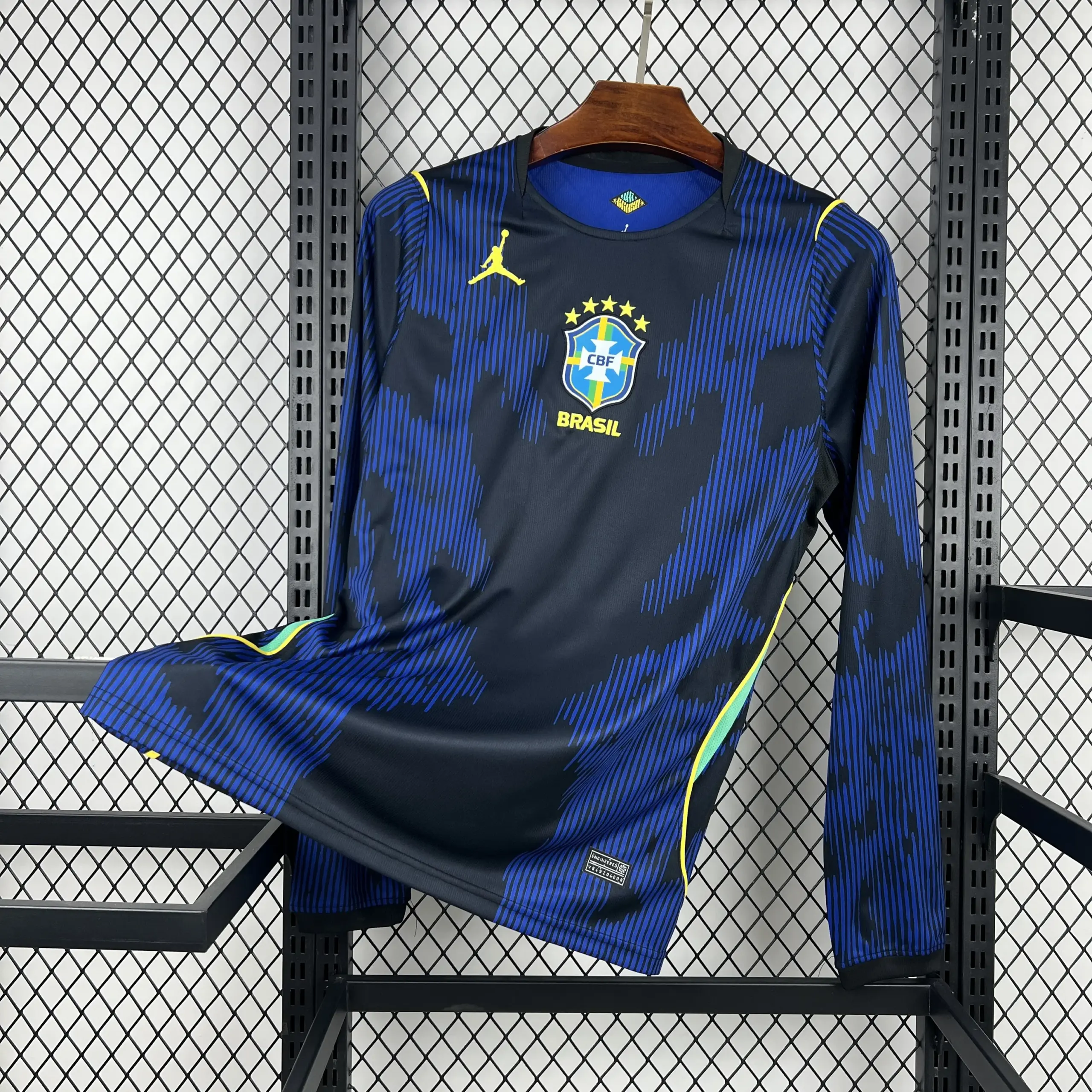 Brazil 2026 World Cup Away Long Sleeve Jersey Brazil 2026 World Cup Away Long Sleeve Jersey