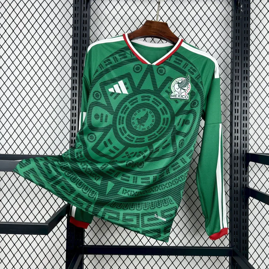 Mexico 2026 World Cup Home Long Sleeve Jersey