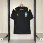 2026 Brazil Training Kit Black Jersey