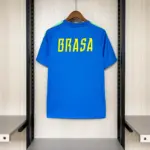 2026 Brazil Trainning Blue Jersey