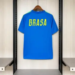 2026 Brazil Trainning Blue Jersey