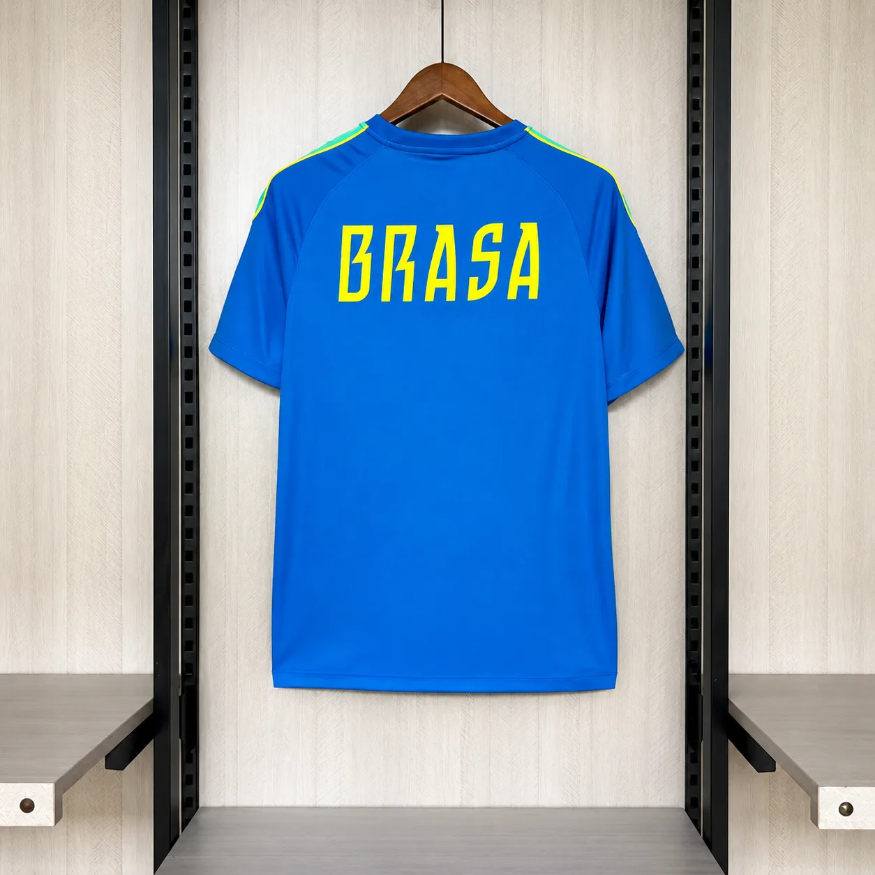 2026 Brazil Trainning Blue Jersey