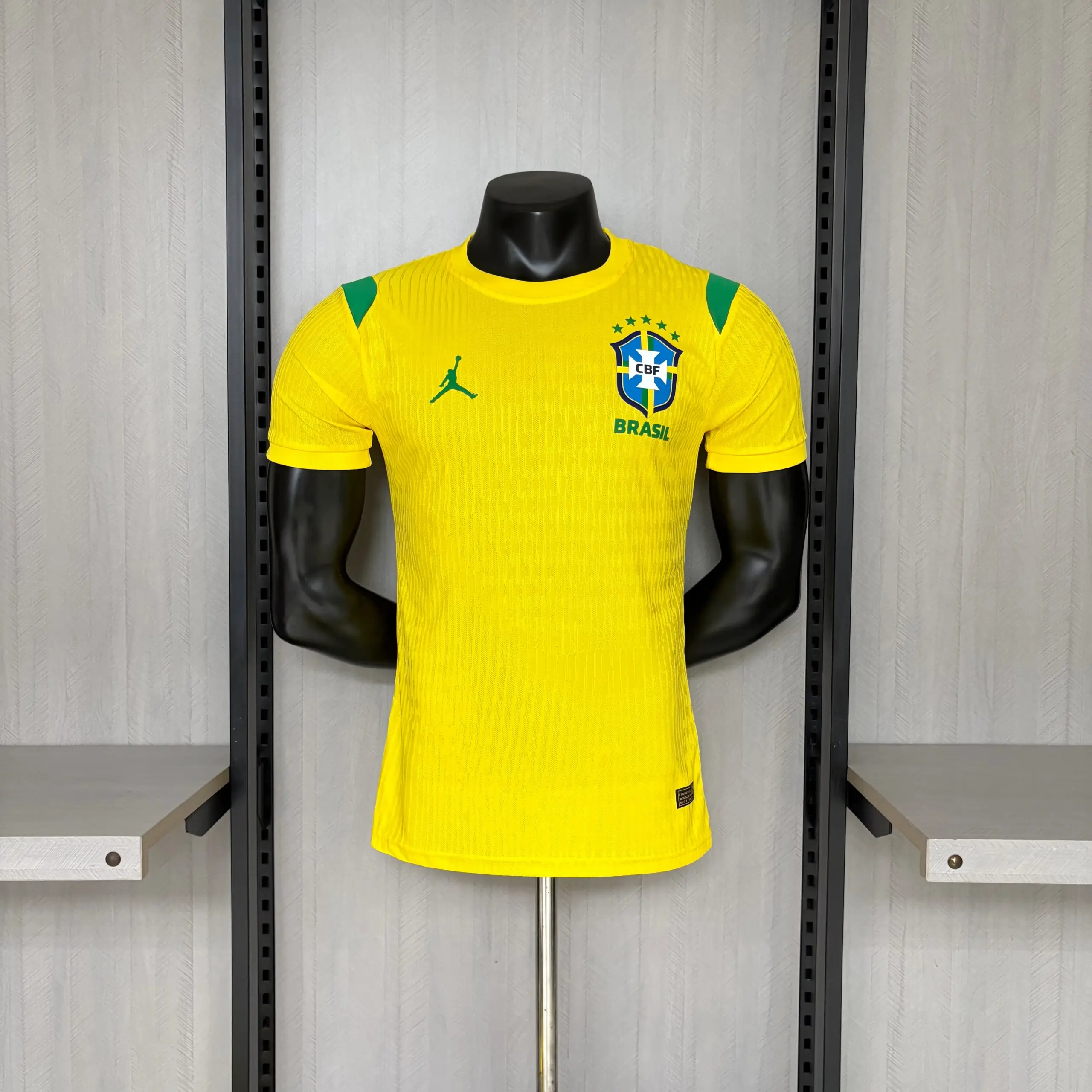 Player Version 2026 Brazil Training Kit Yellow Jersey S–XXXL