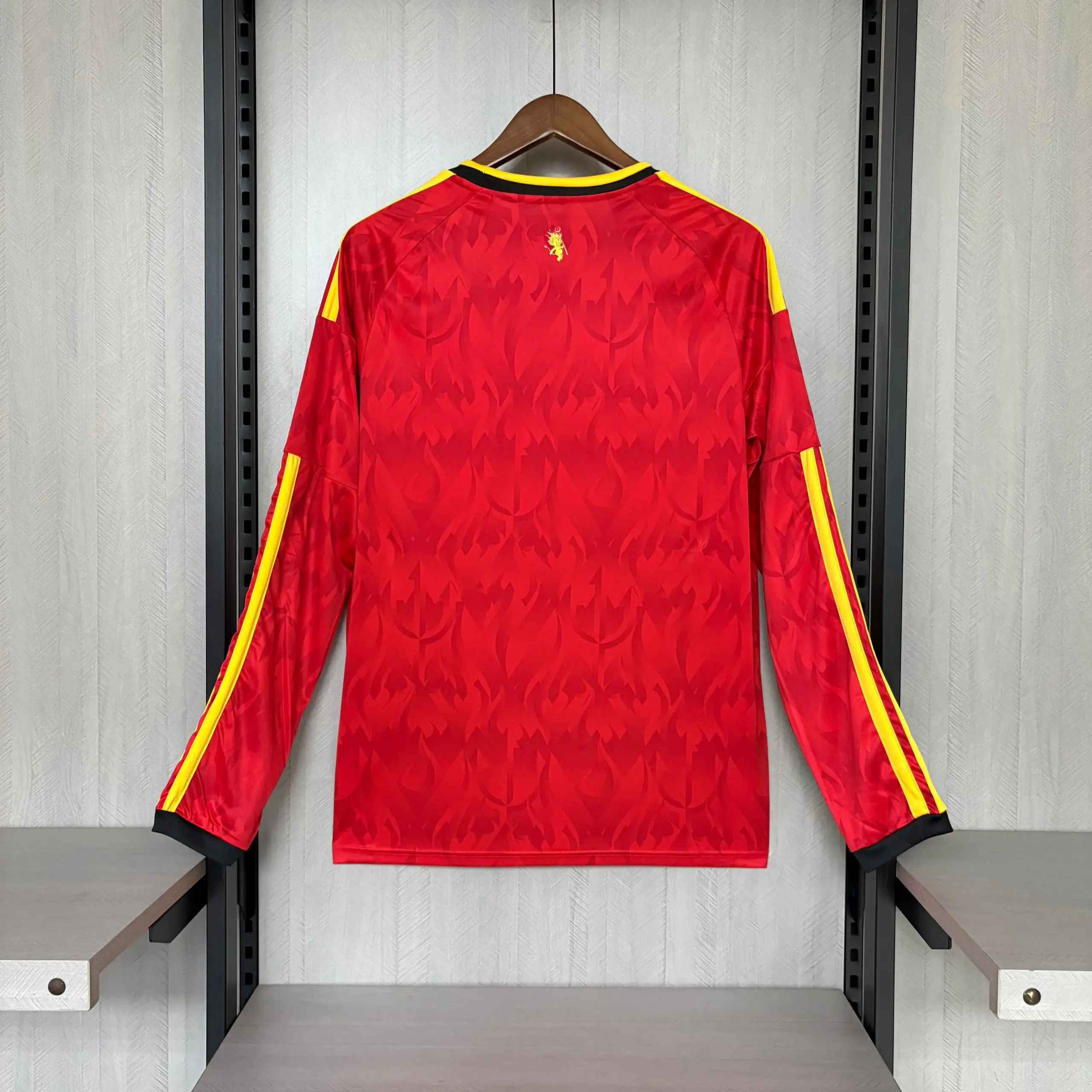 Long-sleeved 2026 Belgium Home Jersey Long-sleeved 2026 Belgium Home Jersey