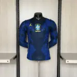 Player version long-sleeved 2026 Brazil Away Jersey