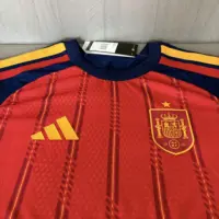 Player version long-sleeved 2026 Spain home jersey