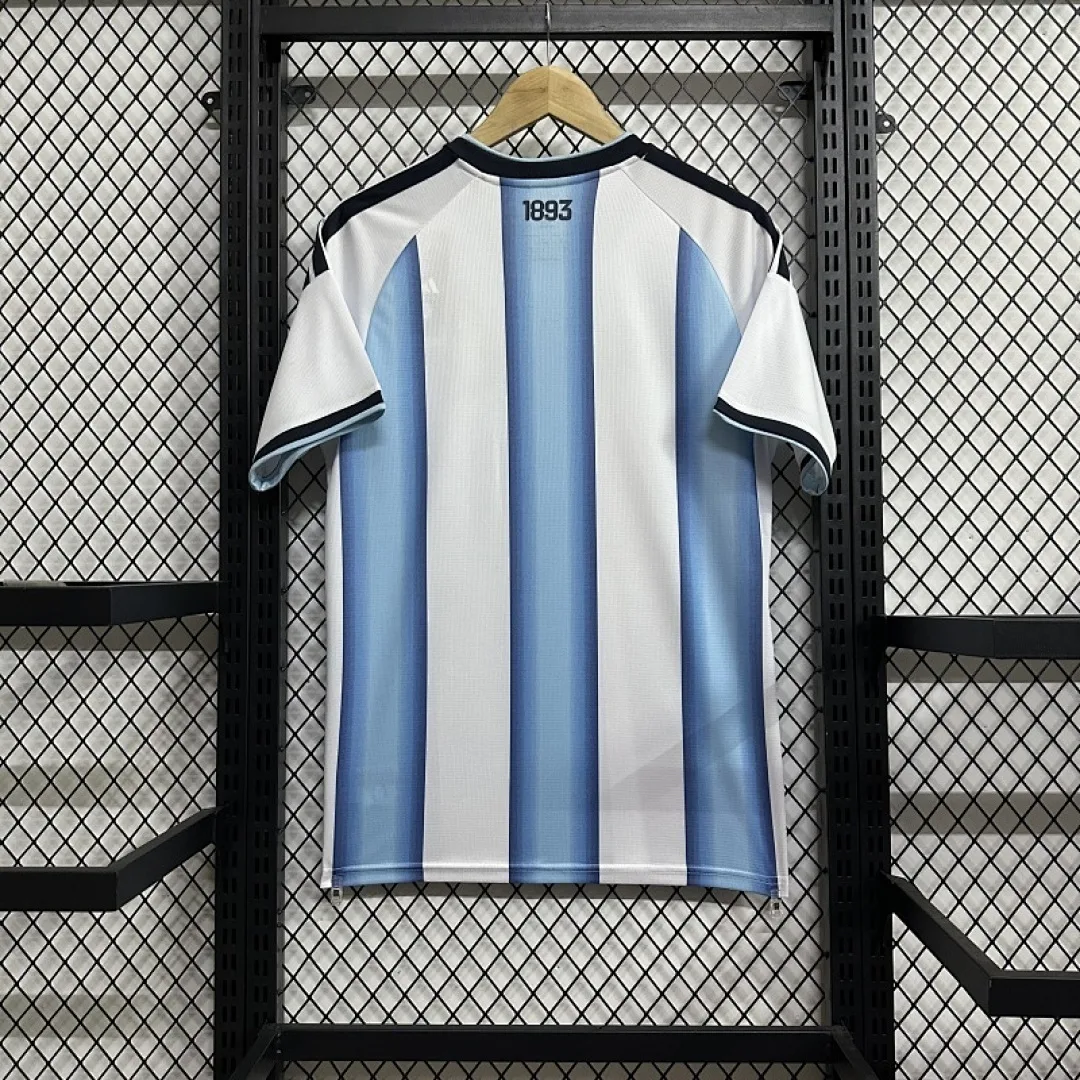2026 Argentina home with fifa patch soccer jersey