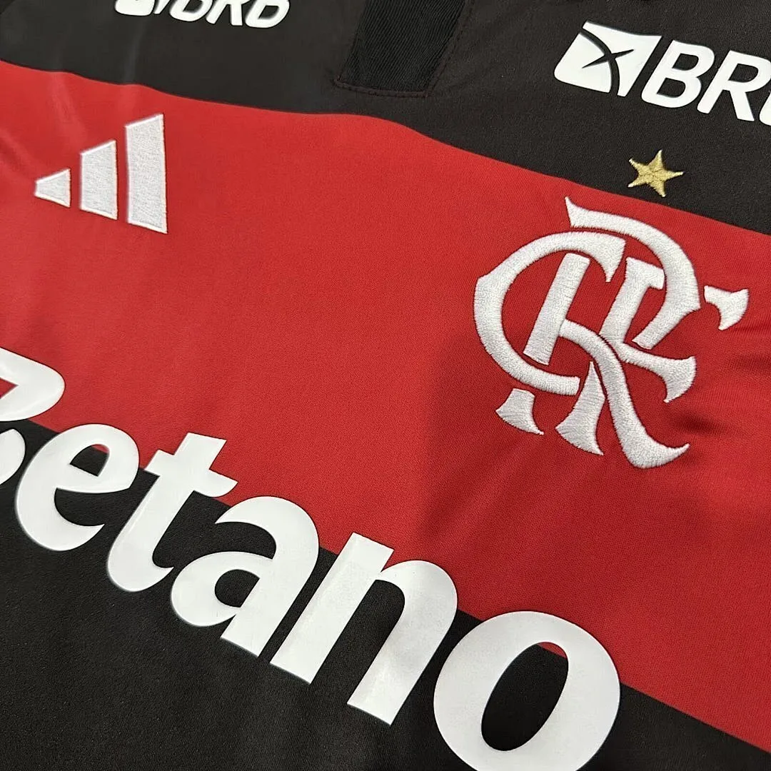 2026 Flamengo Home Kit All Sponsors_Football Jersey