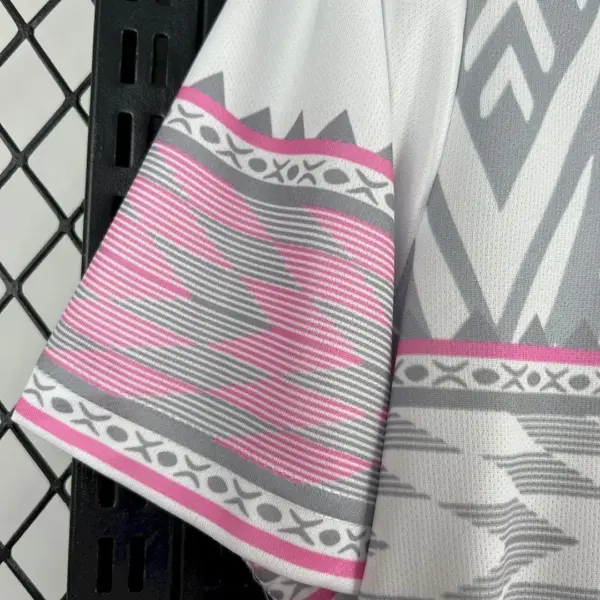 2026 Mexico Grey&Pink Special Edition Kit World Cup_Football Jersey