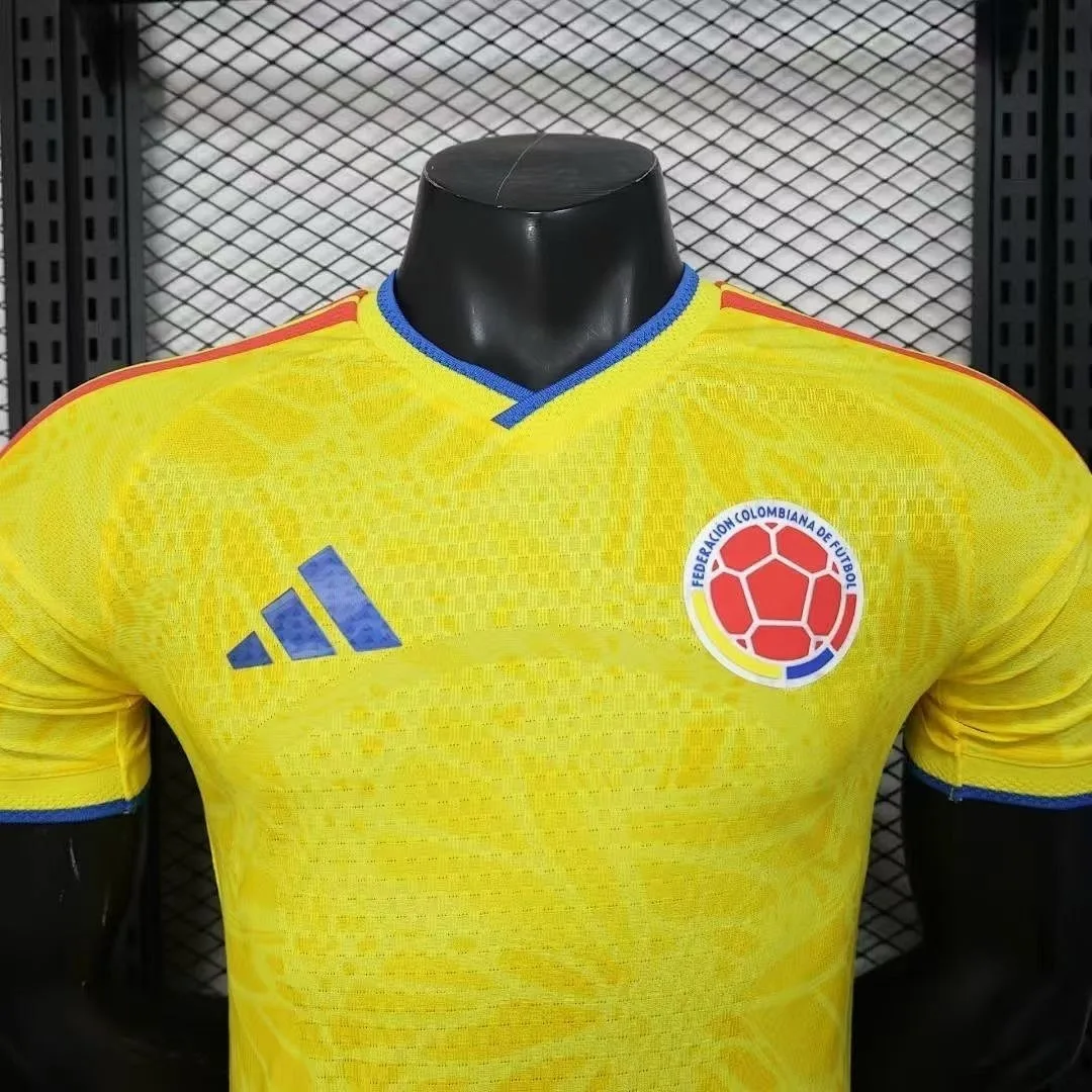 2026 Player Colombia Home Kit World Cup_Football Jersey