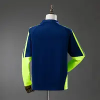 Scotland 2026 Training Top Navy Blue & Fluorescent Green Scotland 2026 Training Top Navy Blue & Fluorescent Green