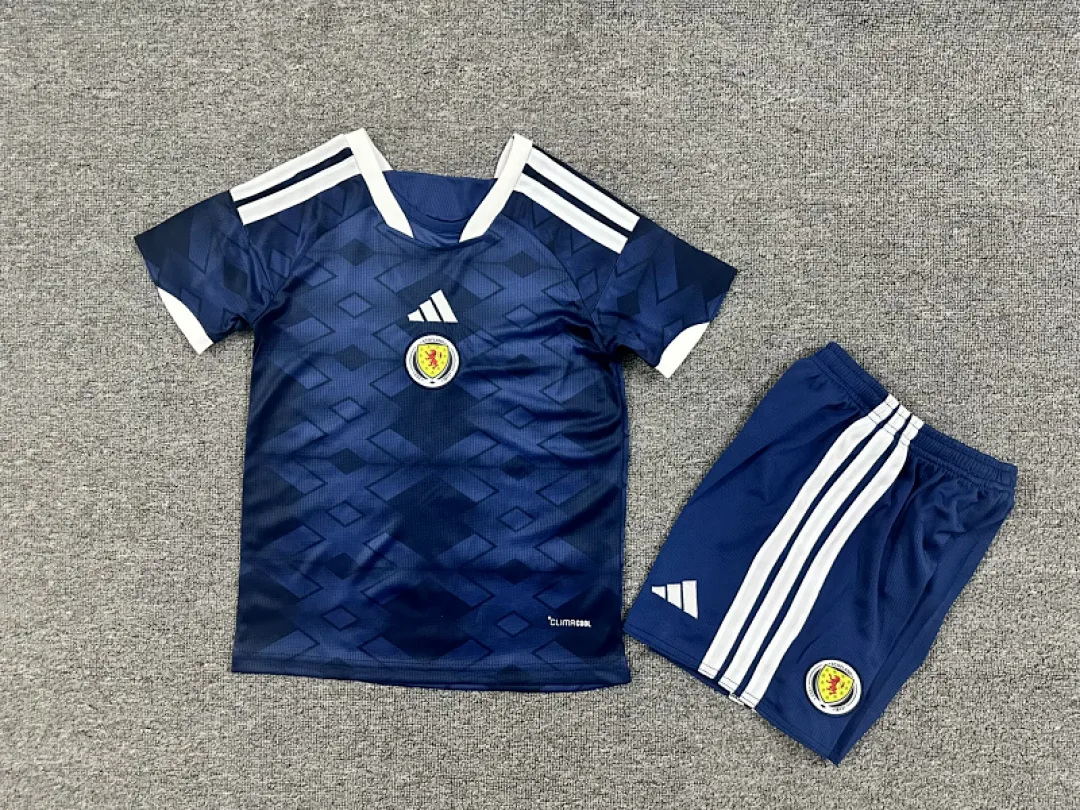 Scotland 2026 World Cup home Kid Kit jersey Scotland 2026 World Cup home Kid Kit jersey