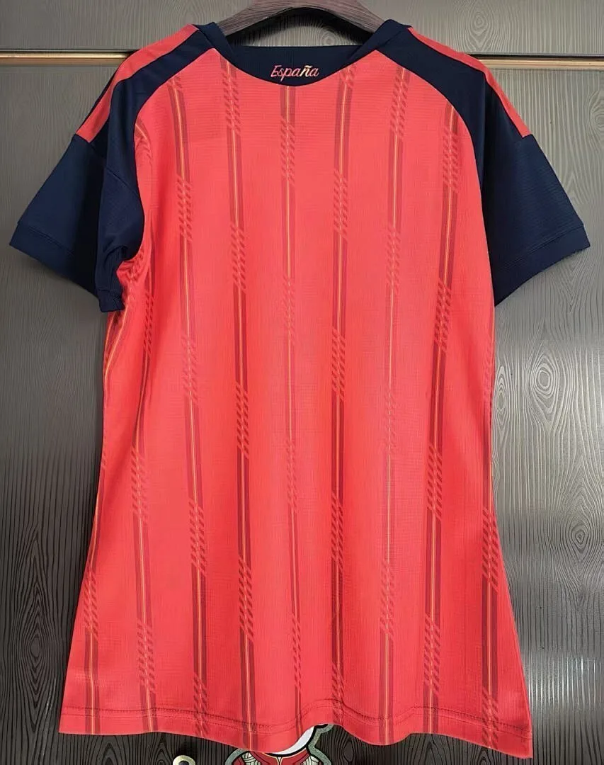 Woman Spain 2026 World Cup Home soccer jersey Woman Spain 2026 World Cup Home soccer jersey