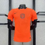 Netherlands 2026 World Cup Home Jersey Player Version