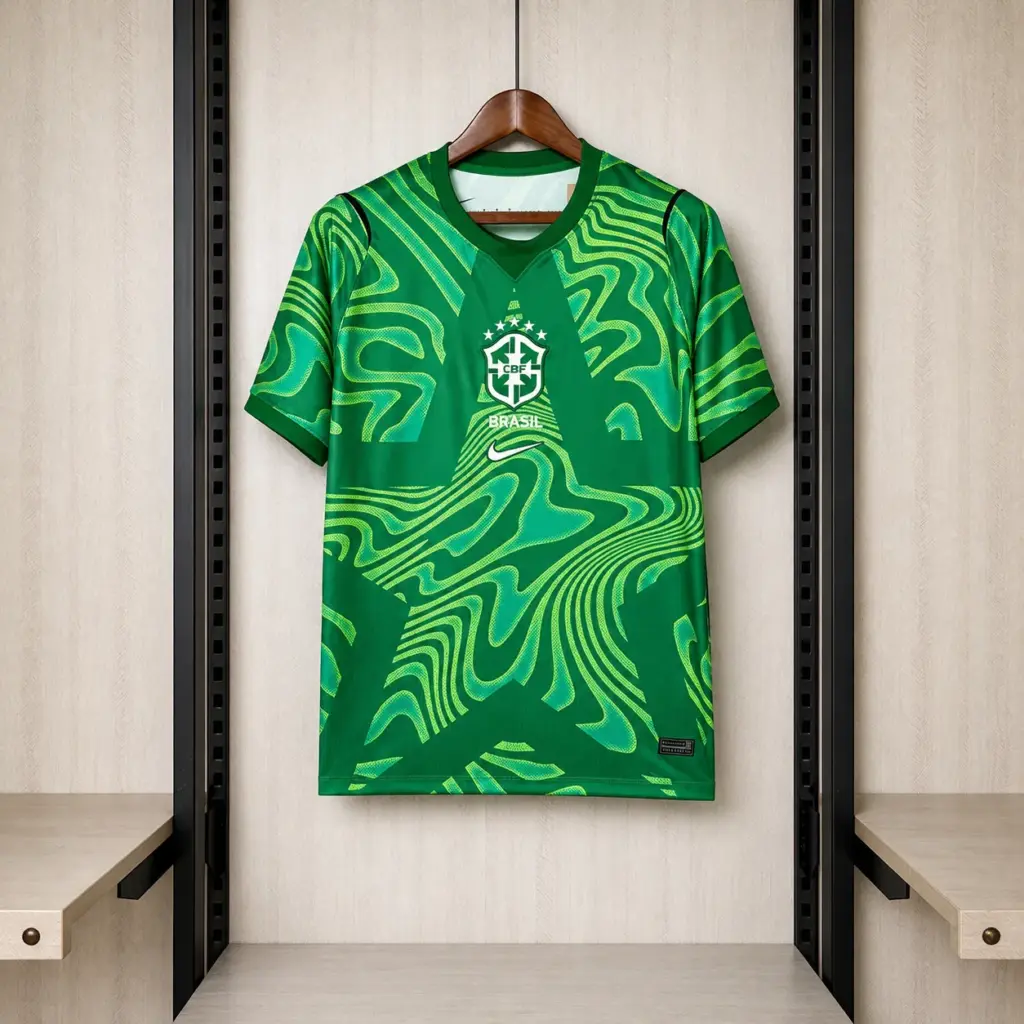 2026 Brazil Goalkeeper Home Jersey