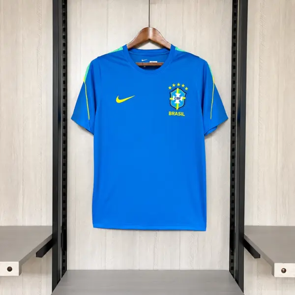2026 Brazil Trainning Blue Jersey