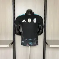 Player Edition 2026 Argentina Goalkeeper Black Jersey Player Edition 2026 Argentina Goalkeeper Black Jersey
