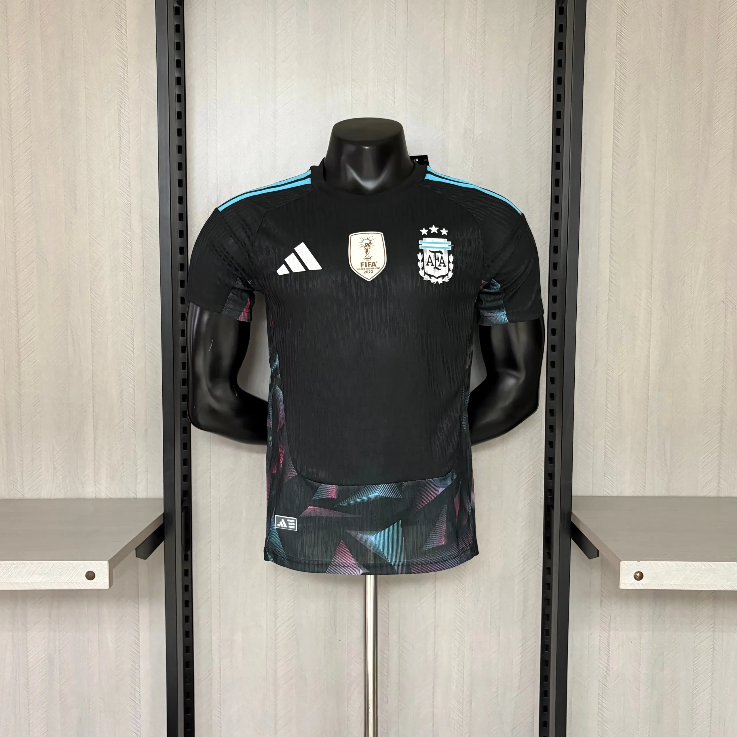 Player Edition 2026 Argentina Goalkeeper Black Jersey Player Edition 2026 Argentina Goalkeeper Black Jersey