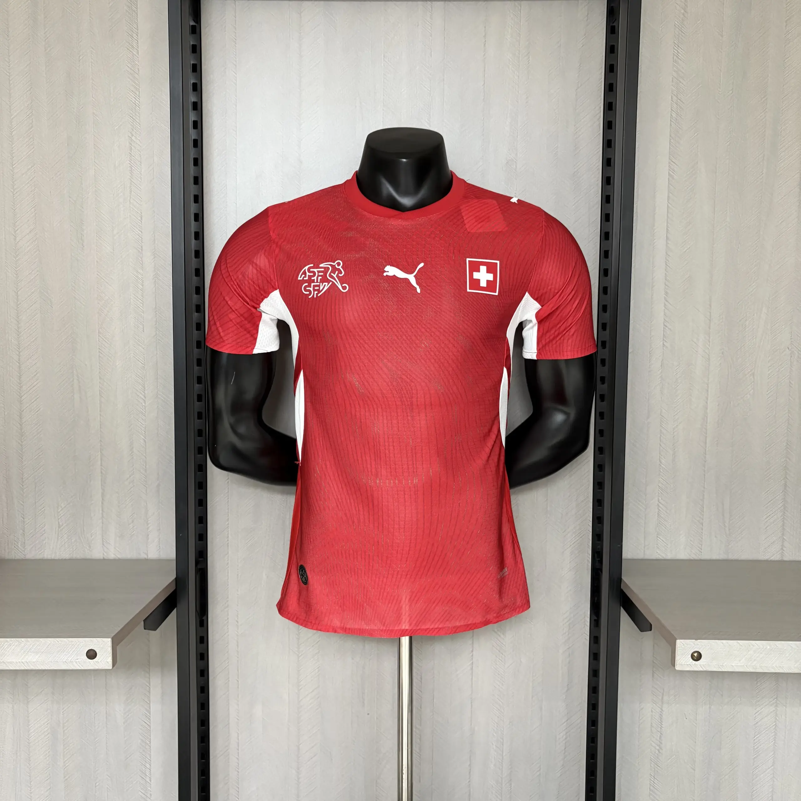 Player Edition 2026 Switzerland Home Jersey Player Edition 2026 Switzerland Home Jersey