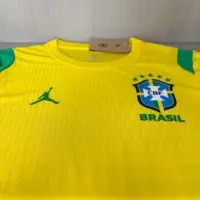 Player Version 2026 Brazil Training Kit Yellow Jersey S–XXXL