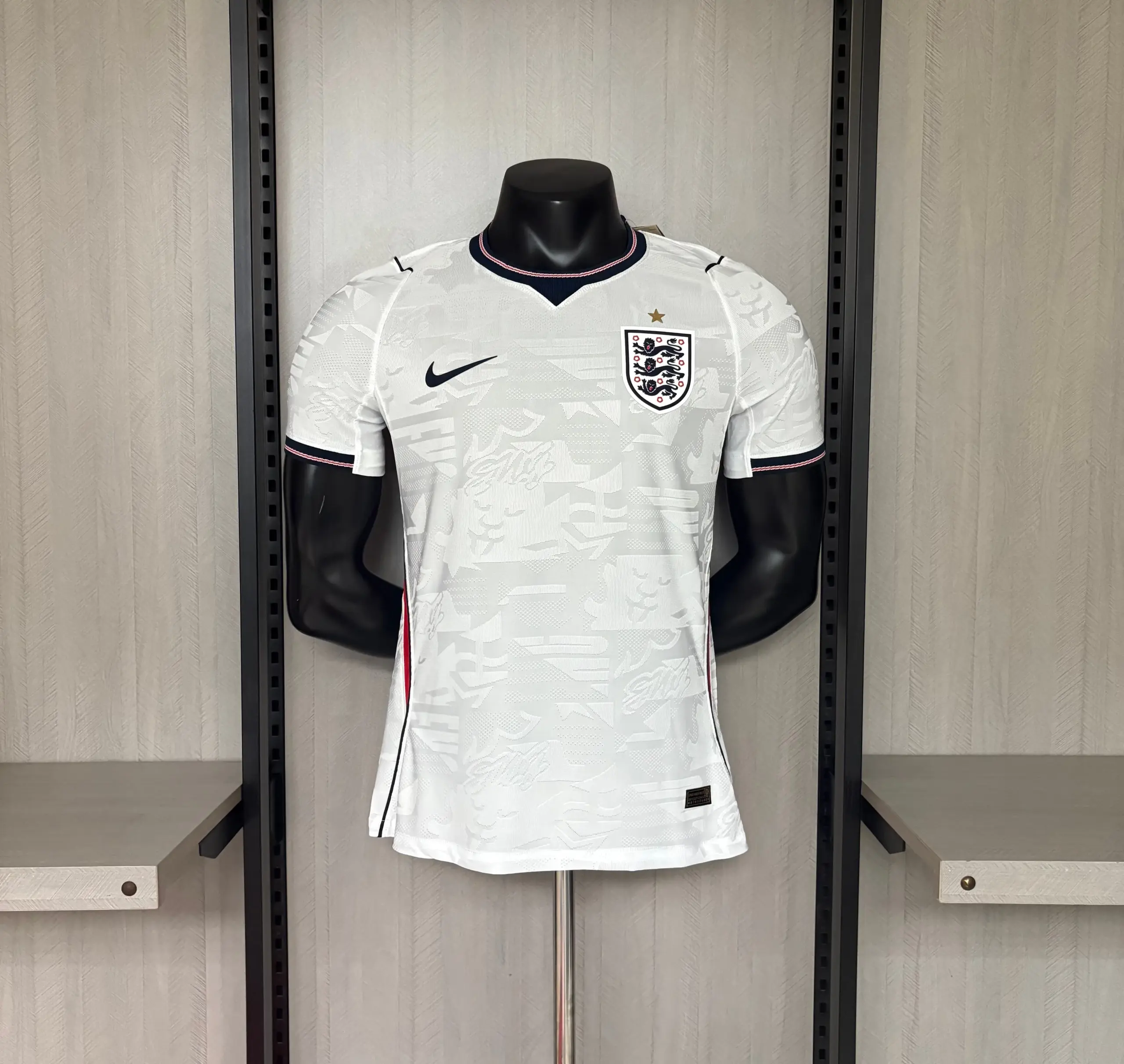 Player version England home jersey 2026
