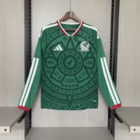 Long-sleeved 2026 Mexico home jersey
