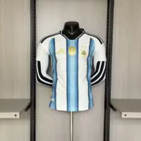 Player version long-sleeved 2026 Argentina home jersey