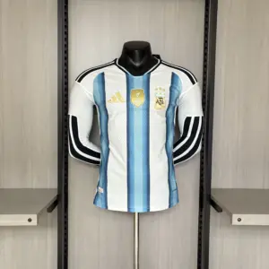 Player version long-sleeved 2026 Argentina home jersey