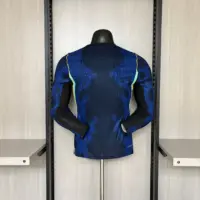 Player version long-sleeved 2026 Brazil Away Jersey