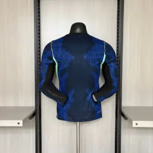 Player version long-sleeved 2026 Brazil Away Jersey
