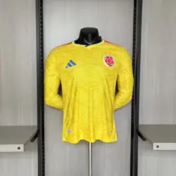 Player version long-sleeved 2026 Colombia home jersey