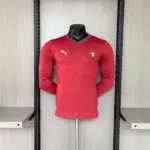 Player version long-sleeved 2026 Portugal home jersey