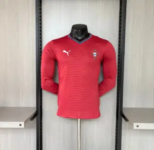 Player version long-sleeved 2026 Portugal home jersey