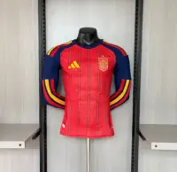 Player version long-sleeved 2026 Spain home jersey