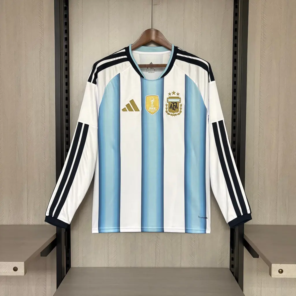 long-sleeved 2026 Argentina home jersey