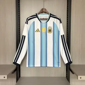 long-sleeved 2026 Argentina home jersey