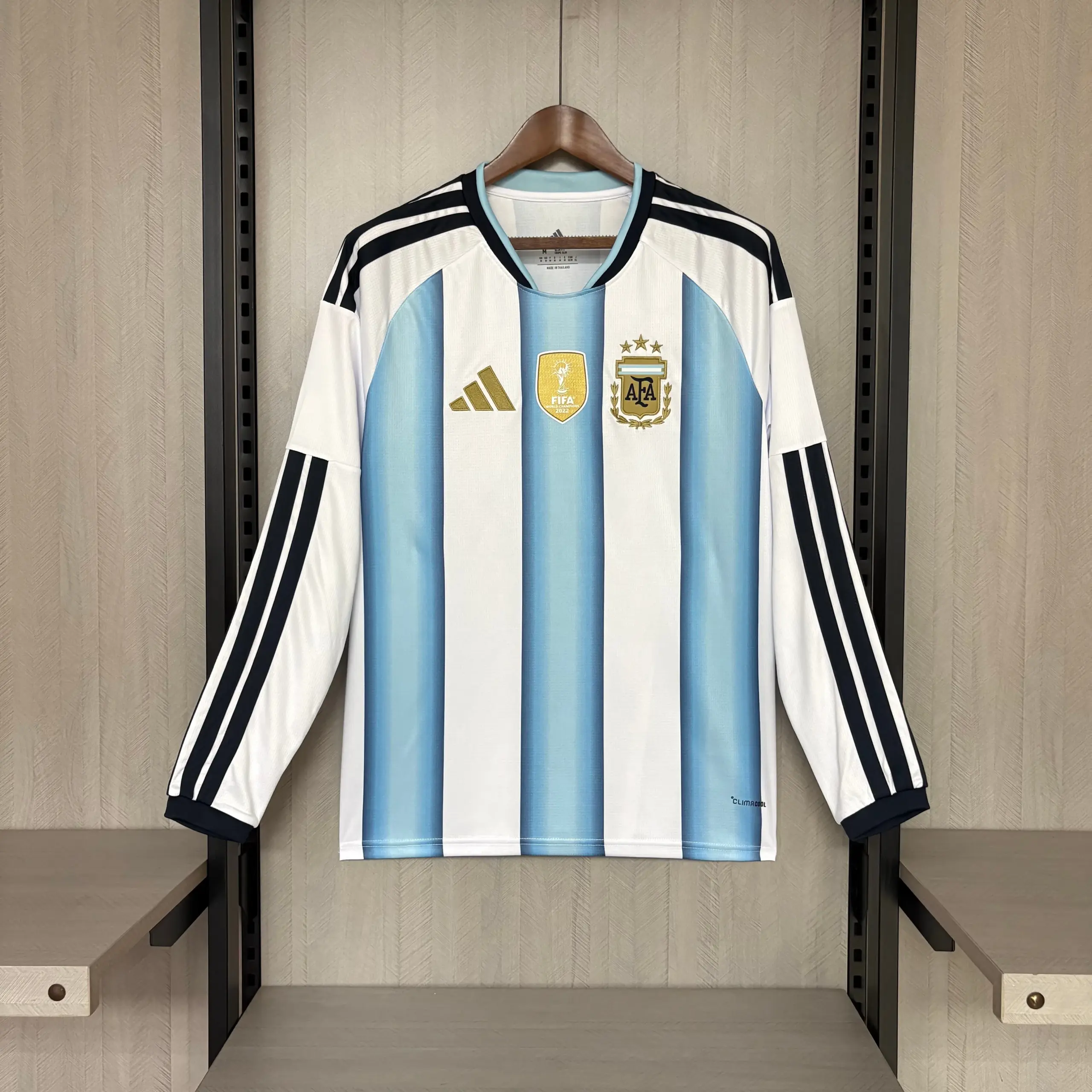 long-sleeved 2026 Argentina home jersey