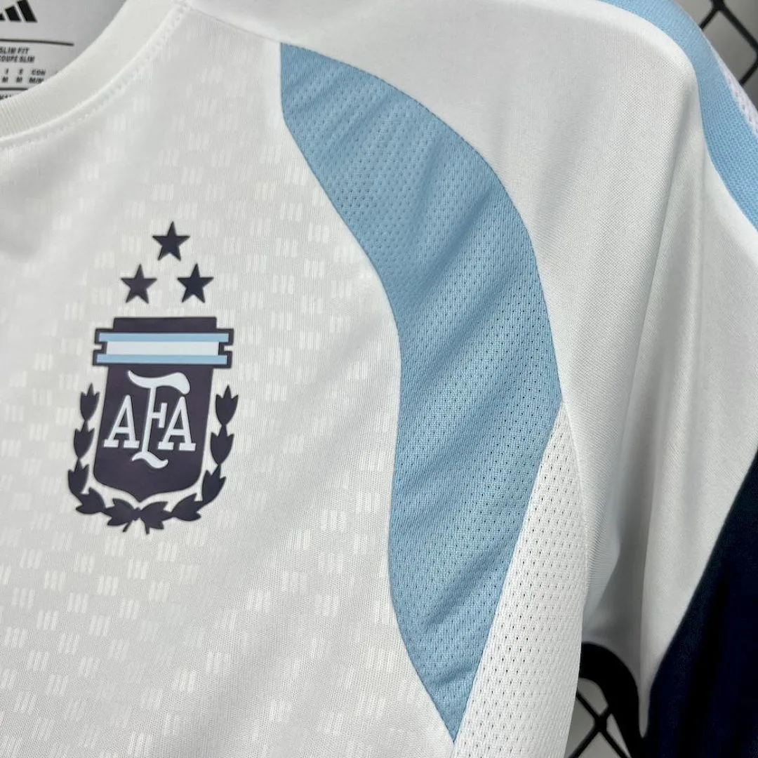 2026 Argentina Pre-Match Kit World Cup_Football Jersey