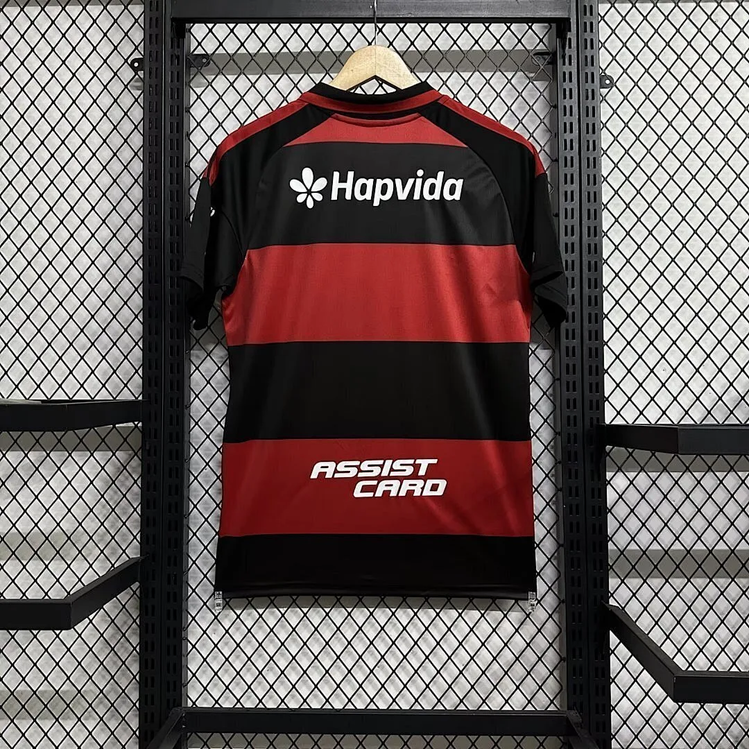 2026 Flamengo Home Kit All Sponsors_Football Jersey