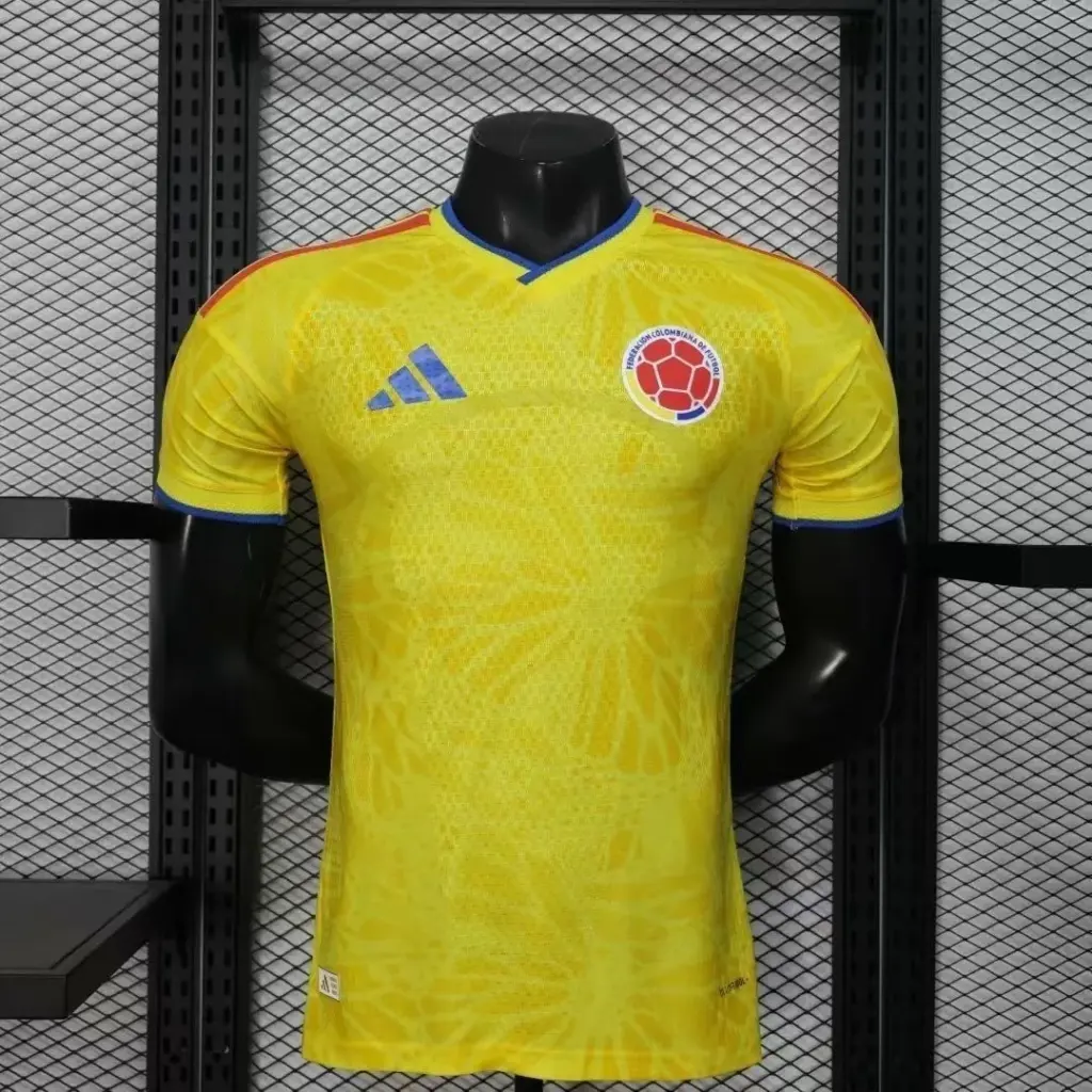 2026 Player Colombia Home Kit World Cup_Football Jersey